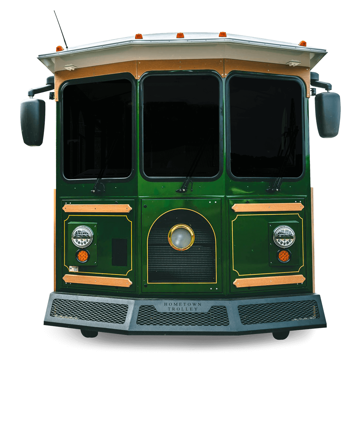 Villager Trolley Bus Front