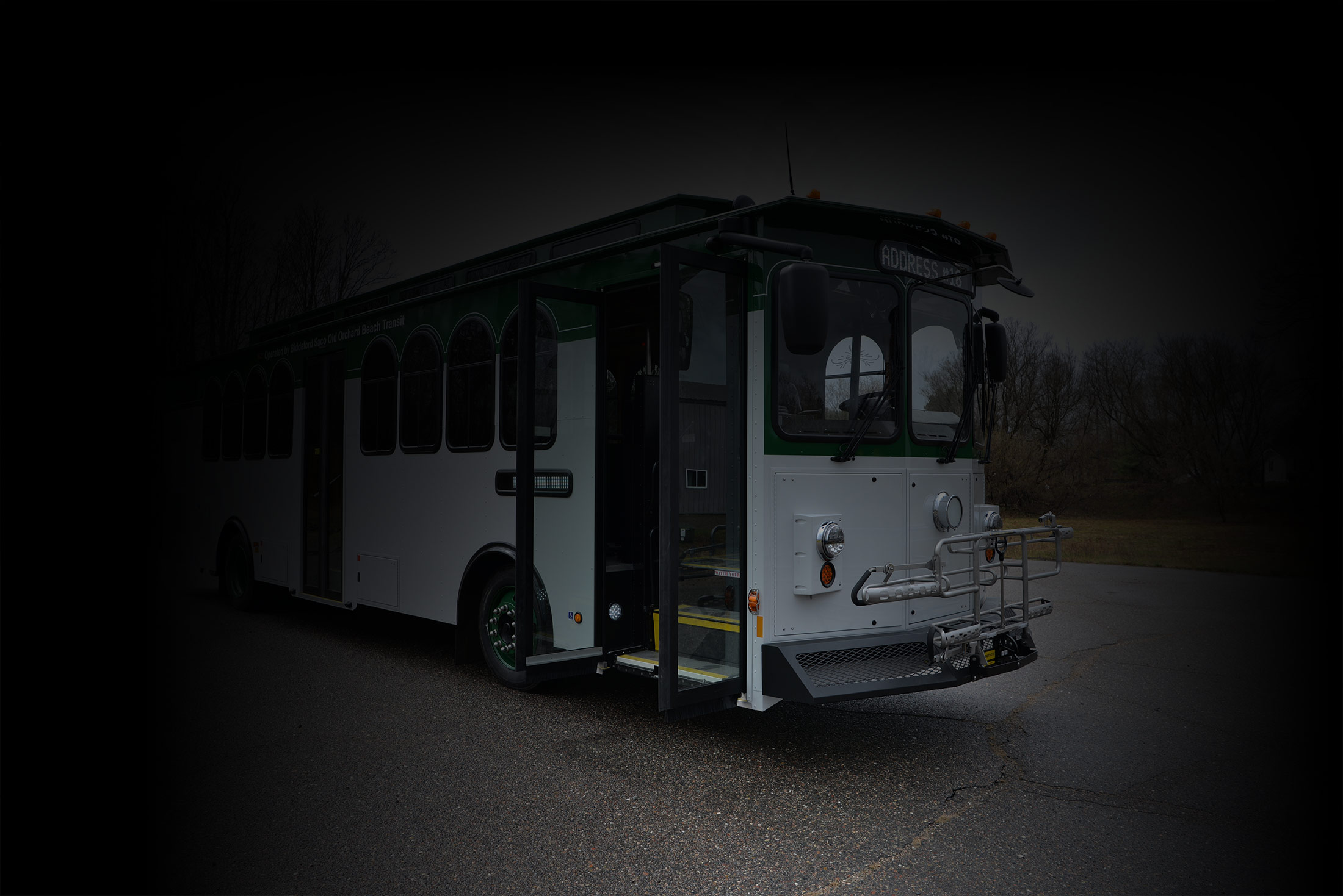 trolley bus