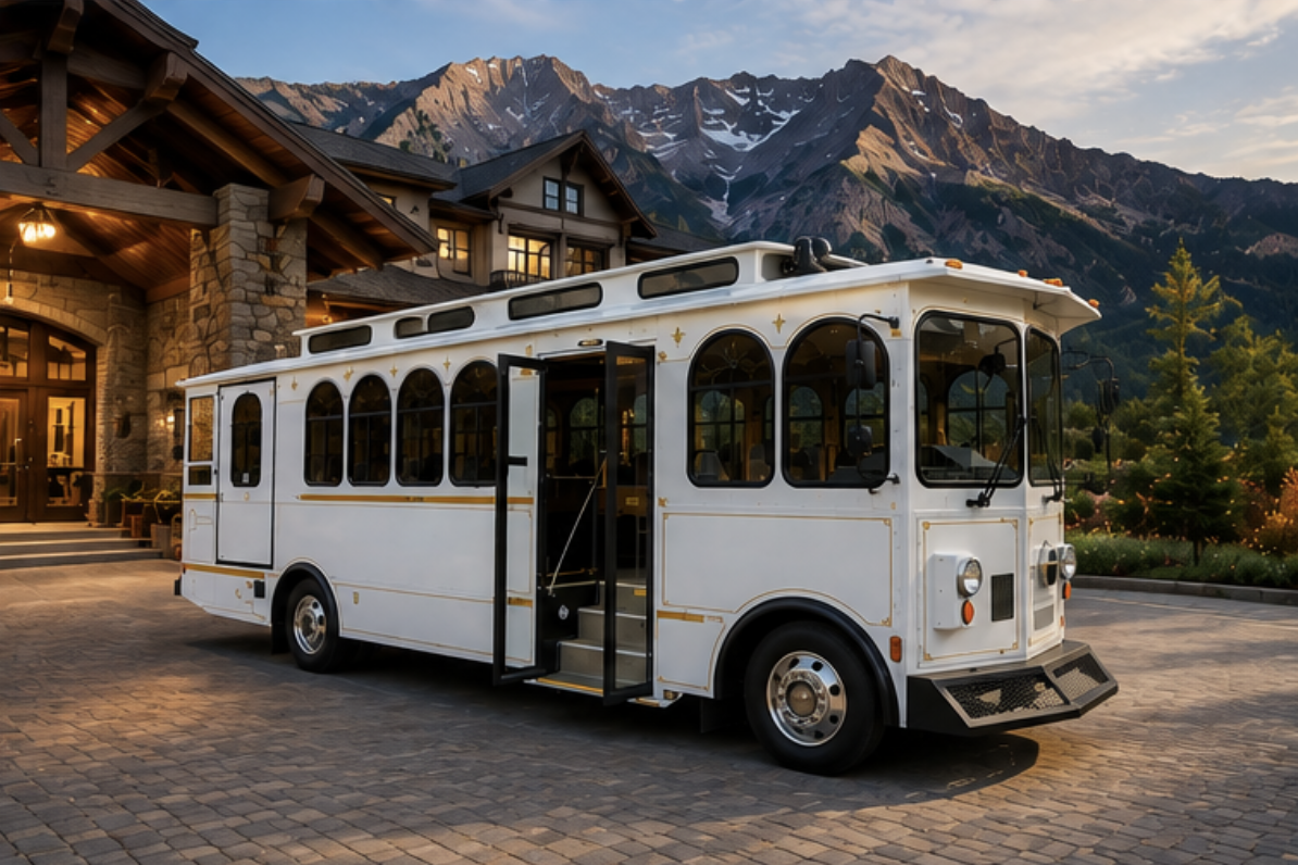 mountain lodge