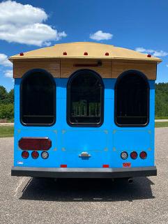 rear electric bus